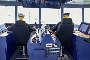 Maritime Museum Holland Drucke: Command bridge, Maritime and Beachcomber Museum Flora