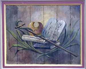 Sacred Building Structure Drucke: Ten commandments
