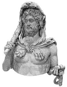 Marcus Aurelius Statue Drucke: Commodus or Marcus Aurelius Commodus Antoninus Augustus
