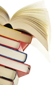 Composition With Books Drucke: Composition with books on the table