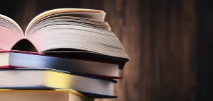 University College Setting Drucke: Composition with books on the table
