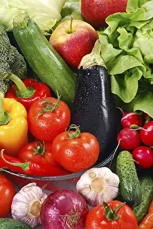Nutritionally Balanced Diet Drucke: Composition with raw vegetables