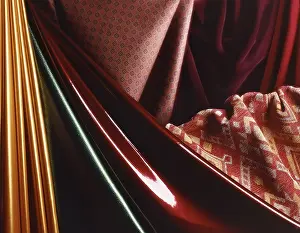 Decorative Items Drucke: A composition of various fabrics