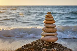 Balance Concept Drucke: Concept of balance and harmony