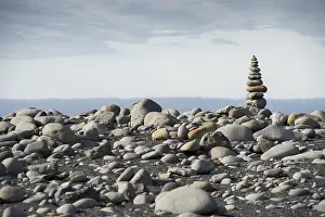 Northern Europe Coast Scene Drucke: Concept of balance and harmony
