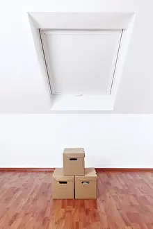 Concept Image Drucke: Concept of moving and assembling