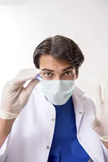 Doctor Patient Relationship Drucke: Concept of treating teeth at dentists