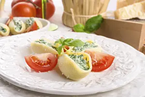 Healthy Lunch Ideas Drucke: Conchiglioni
