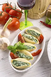 Healthy Lunch Ideas Drucke: Conchiglioni