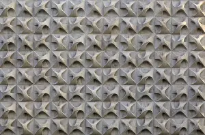 Grey Background Image Drucke: Concrete grey surface background