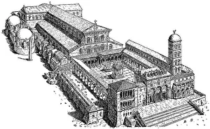 Catholicism In The Middle Ages Drucke: A conjectural view of the Old St