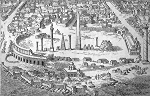Equestrian Sports History Drucke: Constantinople, Constantinopolis