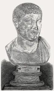 Gerahmter Druck : Konsularius der erste oder Konsularius Chlorus Gerahmter Druck : Konsularius der erste oder Konsularius Chlorus