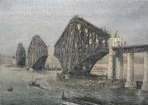 Forth Bridge Construction Drucke: Construction of The Forth Bridge