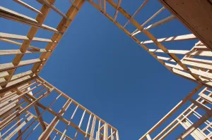 Residential Construction Framing Drucke: Construction Home Framing Abstract