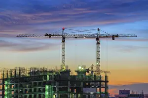 Construction Site Drucke: Construction site