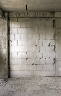 Building Architecture Drucke: Construction site for a dwelling house