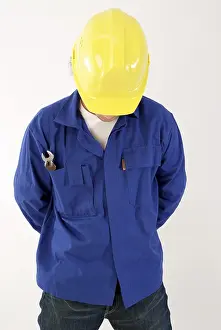 Construction Site Drucke: Construction worker