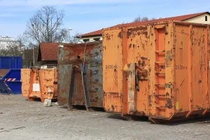 Construction Waste Disposal Drucke: Container for building rubble