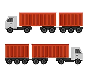 Symbolic Picture Concept Drucke: Container icon illustrated in vector on white background