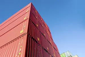 Export Logistics Drucke: Containers