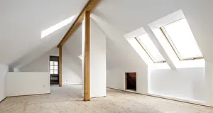 Attic Renovation Drucke: Conversion of an attic into a spacious living area