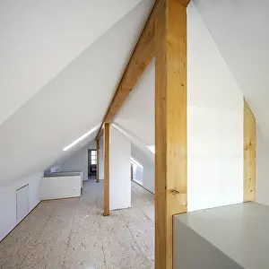 Attic Renovation Drucke: Conversion of an attic into a spacious living area