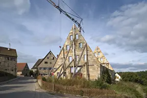Bavaria Construction Site Drucke: Conversion and new construction of a historic house