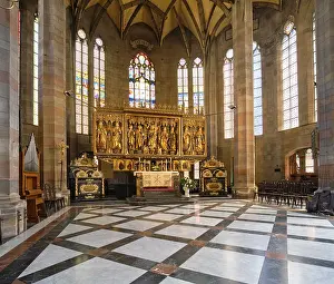 Germany Late Gothic Period Drucke: Convertible altar by Michael Wohlgemuth