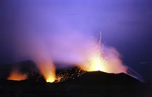 Stromboli Volcano Eruption Drucke: Convulsion