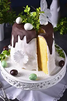 Sweet Treats Drucke: Cooked easter cake