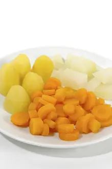 Food Nutrition Drucke: Cooked vegetable