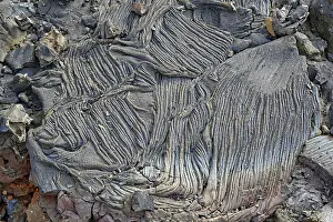 Igneous Rock Formations Drucke: Cooled lava, patterns and lines