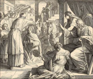 Christian Faith And Tradition Drucke: The coronation of Solomon, Old Testament