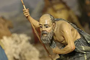 Christmas Decoration Ideas Drucke: Cot figure, shepherd