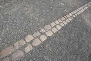 Potsdamer Platz Germany Drucke: Former course of the Berlin Wall