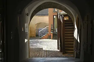 Bilder Datiert 15. Oktober 2024: Innenhof in Naumburg