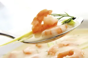 Healthy Seafood Options Drucke: Crab soup