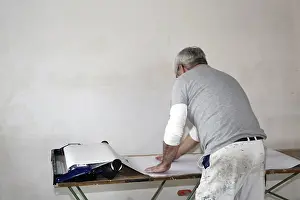 Residential Building Renovation Drucke: Craftsman (painter) for wallpapering work