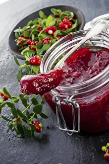 Berry Nutrition Facts Drucke: Cranberry jam