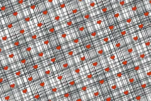 Symbolic Heart Shape Image Drucke: Creative abstract heart pattern background texture