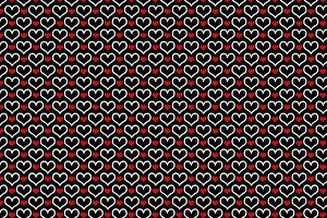 Symbolic Heart Shape Image Drucke: Creative abstract heart pattern background texture