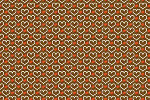 Symbolic Heart Shape Image Drucke: Creative abstract heart pattern background texture
