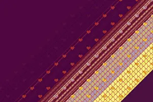Symbolic Heart Shape Image Drucke: Creative abstract heart pattern background texture