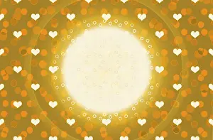 Symbolic Heart Shape Image Drucke: Creative abstract heart pattern background texture