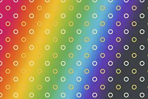 Creative Symbolic Picture Drucke: Creative concept colorful dots background
