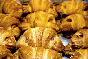 Bakery Products Images Drucke: Crescent rolls