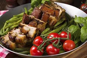 Grilled Pork Meat Drucke: Crispy roasts from the grill
