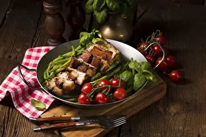 Food Photography Ideas Drucke: Crispy roasts from the grill
