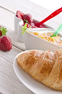 Baked Goods Drucke: Croissant